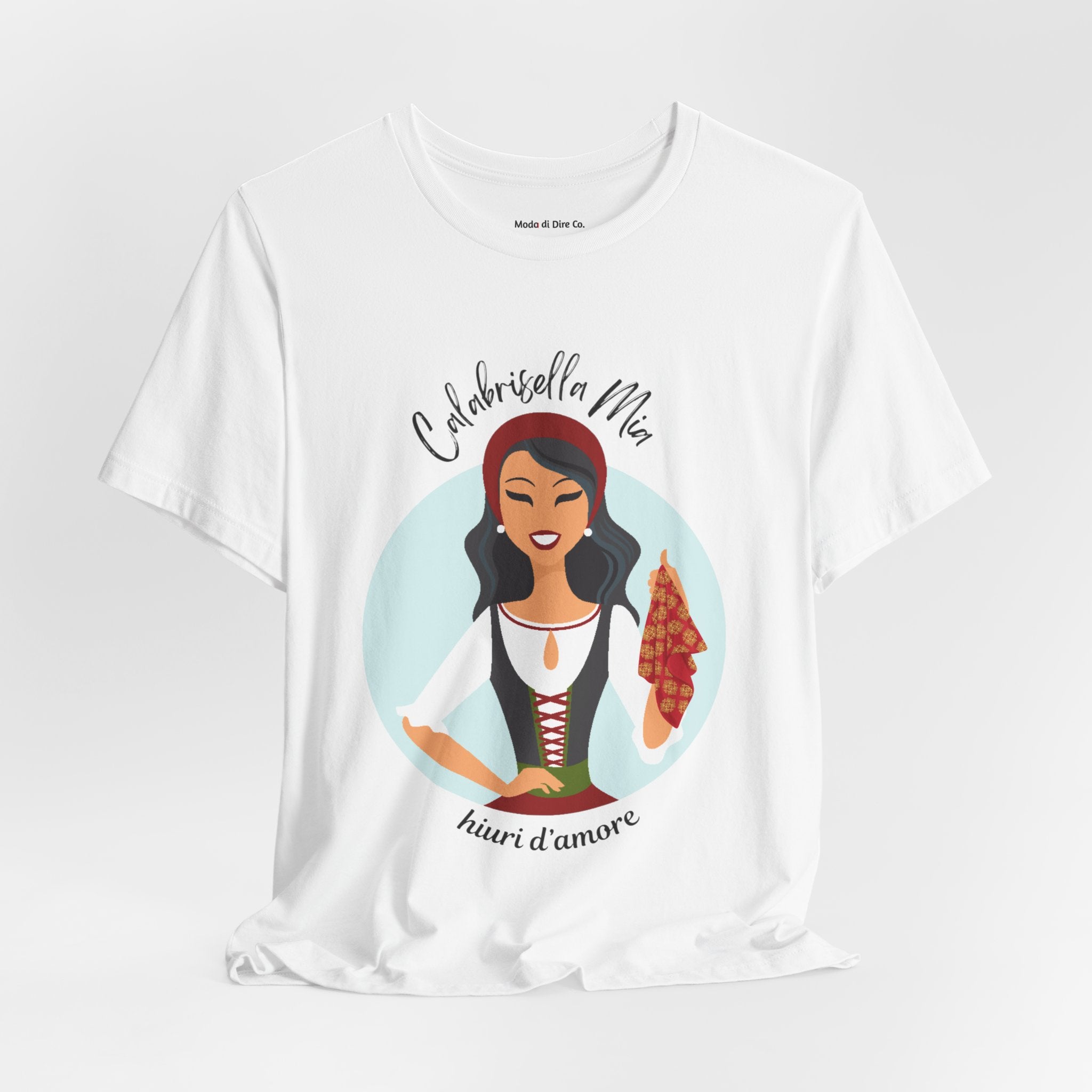 'Calabrisella Mia' - Picture of Calabrian Lady and 'hiuri d'amore'