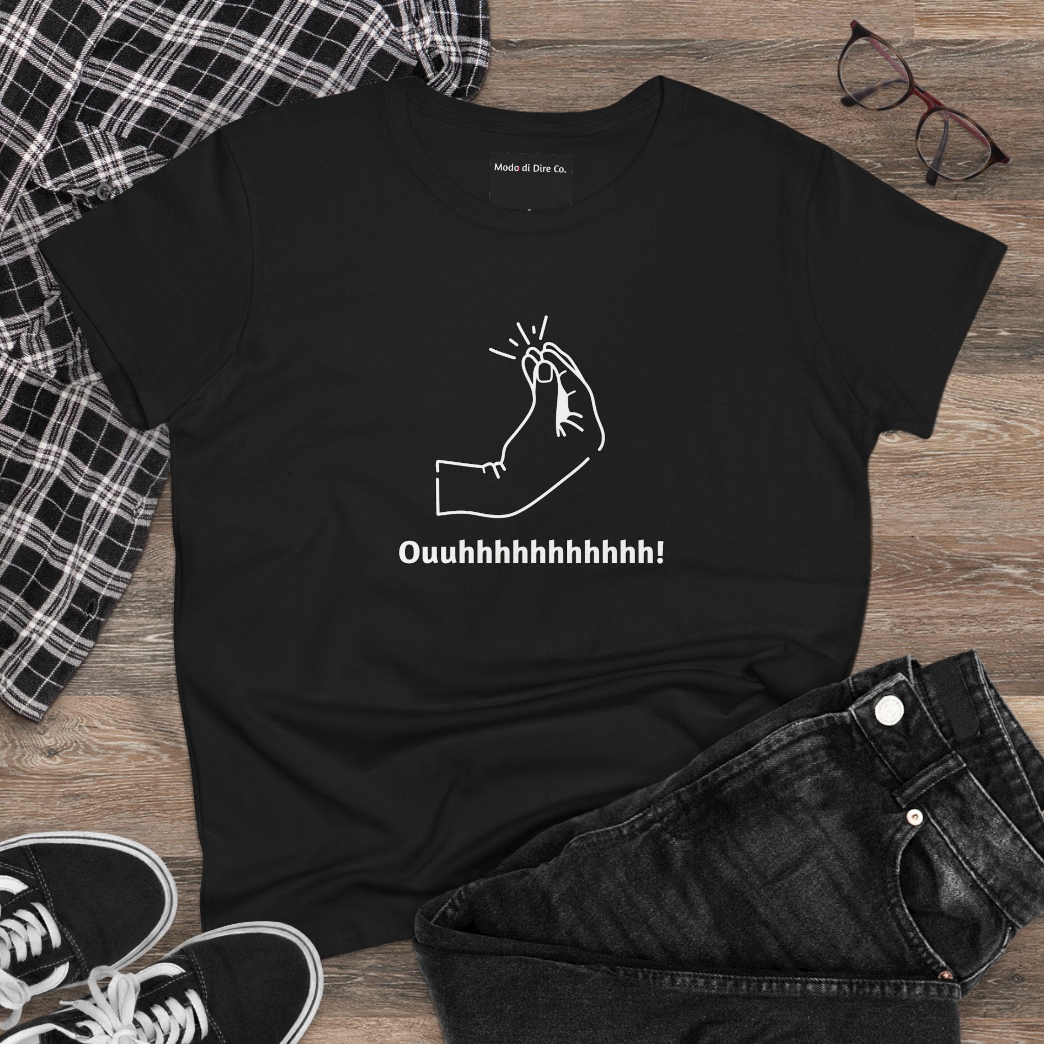 Ouuhhhhhhhh! Italian Hand Gesture T-shirt