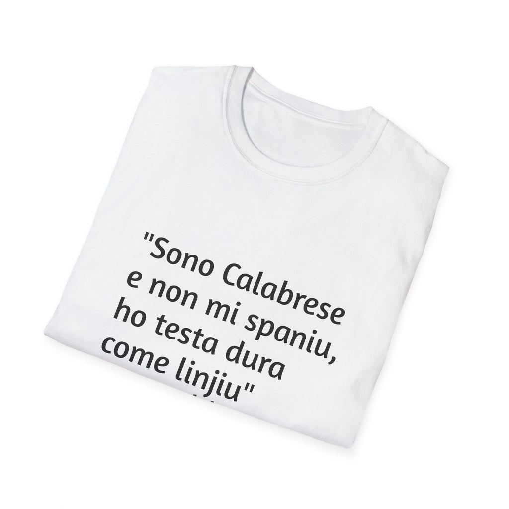 Sono Calabrese e non mi spaniu (I'm Calabrian and I'm not afraid)